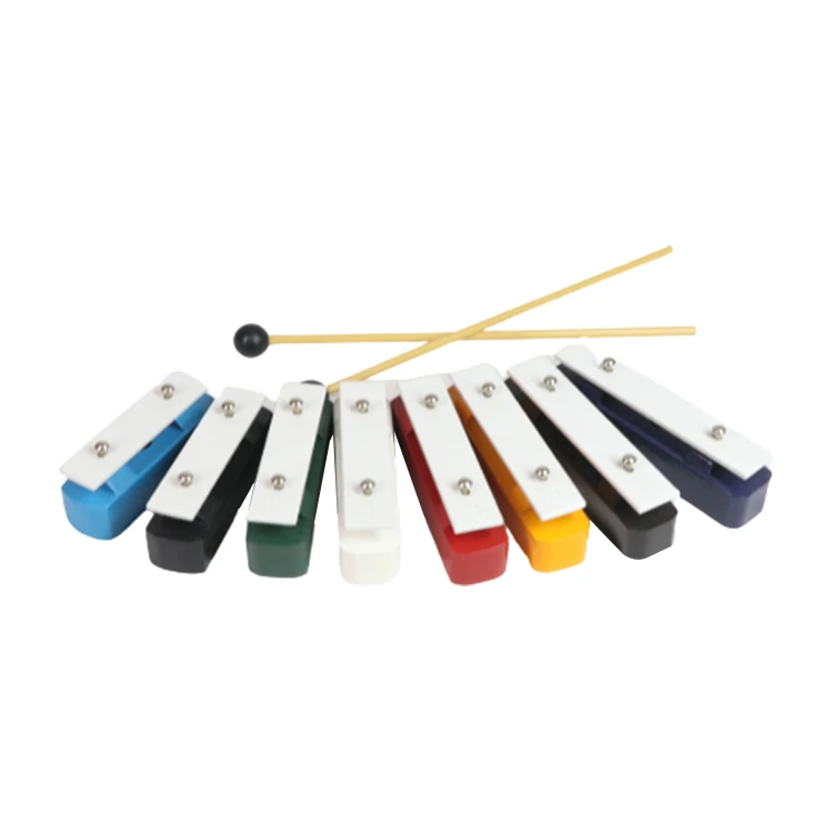 Selling Mini Wooden Rainbow Xylophone Toys Hot Selling Kids Hand Knocking Musical Instrument Educational Toys