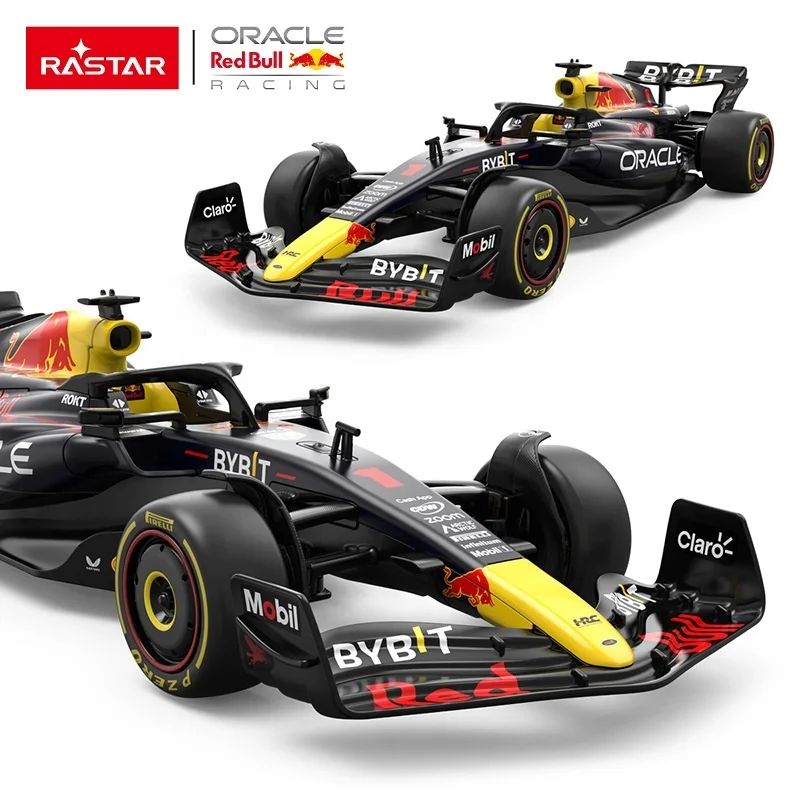 Rastar Trending Toy Official Licensed 1:24 Red Bull F1 RB19 Racing Car Die Cast Model Alloy Metal Car Decoration Collection Gift