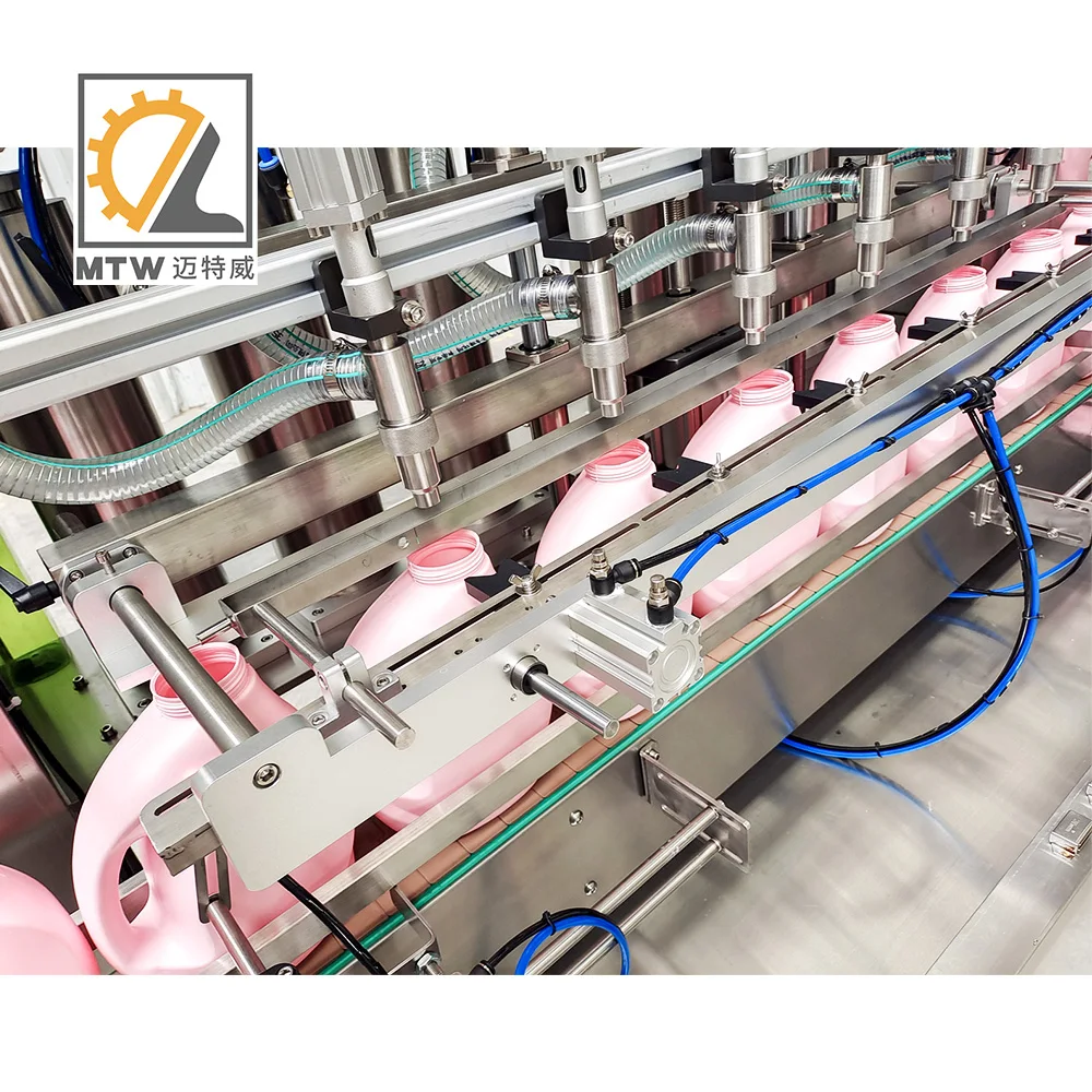 MTW Discount Automatic price brake oil Linear Type Engine Lube Bottle Filling Capping Machine