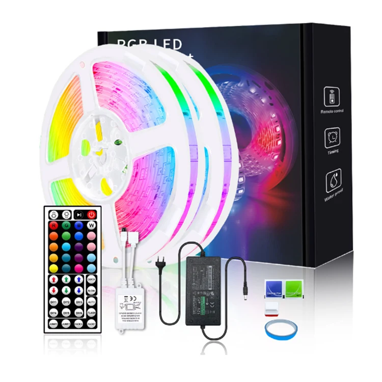Led Strip Lights Rgb5050 30LED/M Light Strap 5M/10M With Remote Control Indoor Bedroom living room Decor Light Bar