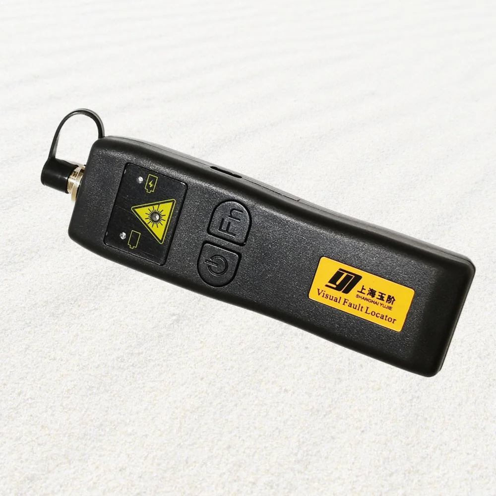 YJ-200P VFL Mini Fiber Optic Light Source Visual Fault Locator 10mw Charging Battery