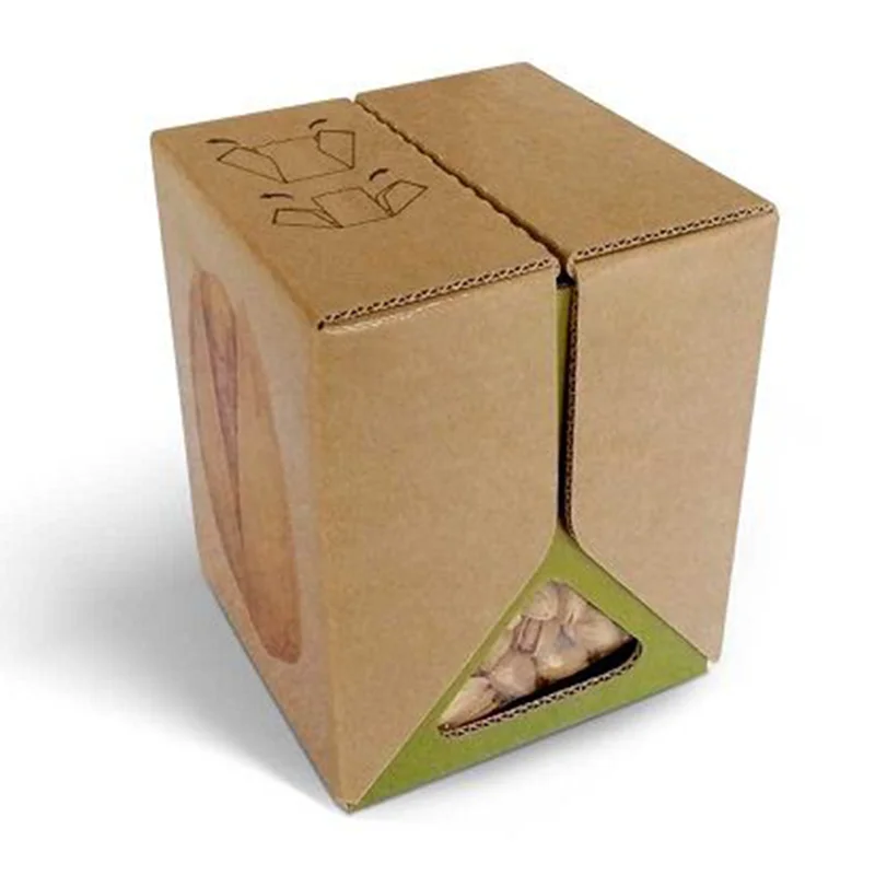 Wholesale Low Moq Custom Logo Biodegradable Food Grade Nuts Paper Boxes China Suppliers