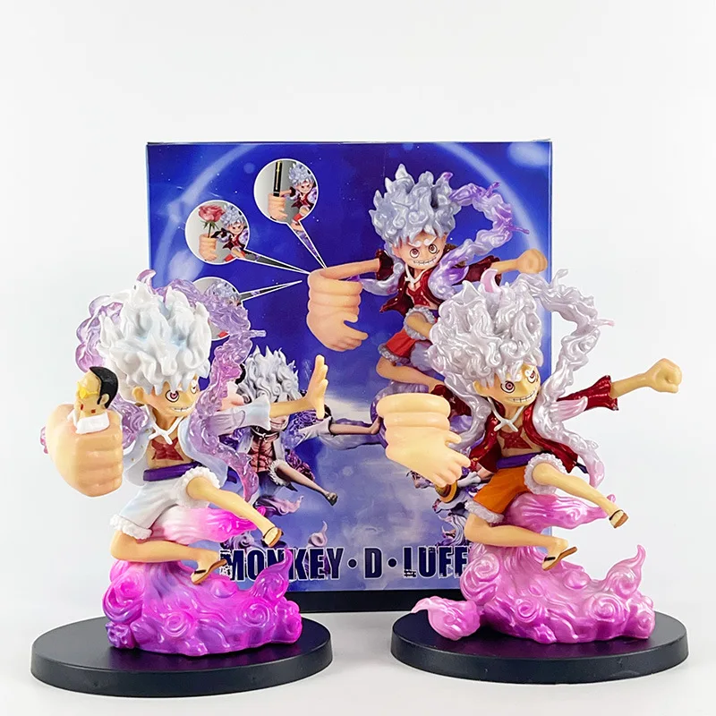 15CM 1 Piece NIka Luffy Gear 5 Collect Gift Toy Figurine Statue Anime PVC Figure Toy