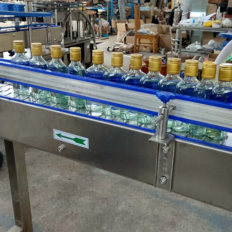 Factory Supply Automatic Small Scale Whiskey Bottling And Capping Equipment