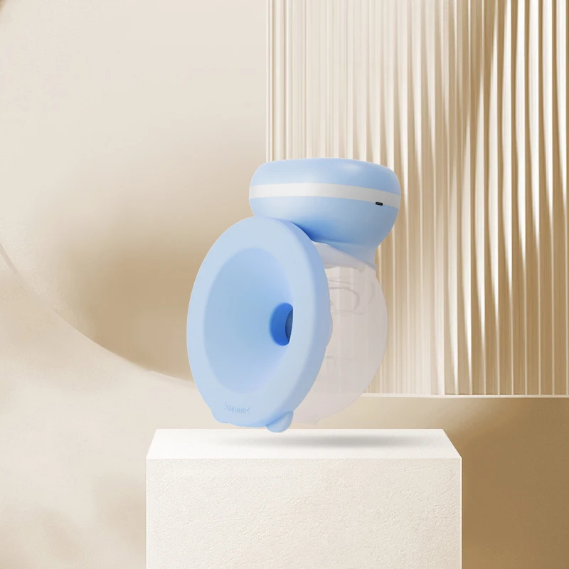 Silent Milk Extractor 1500Mah Rechargeable Hands Free Portable Wearable Breast Pumps