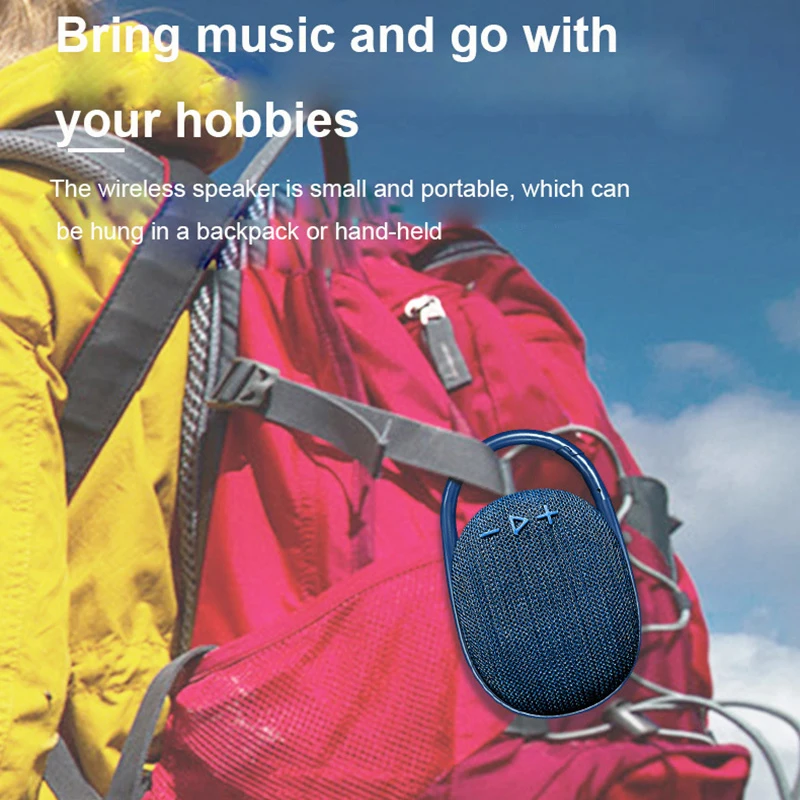 Mini Portable Outdoor Wireless Speaker Powerful HiFi Sound Colorful Waterproof BT Speakers