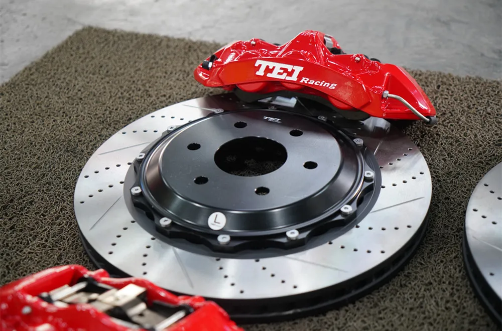 Brake Kit 6 Piston Front Caliper Rear E-BRAKE Caliper 378x32MM Disc For AUDI TT A8 A7 A6 A5 Q8 Q7 Q5 S8 S7 S6 S5 RS7 RS6 RS5 RS4