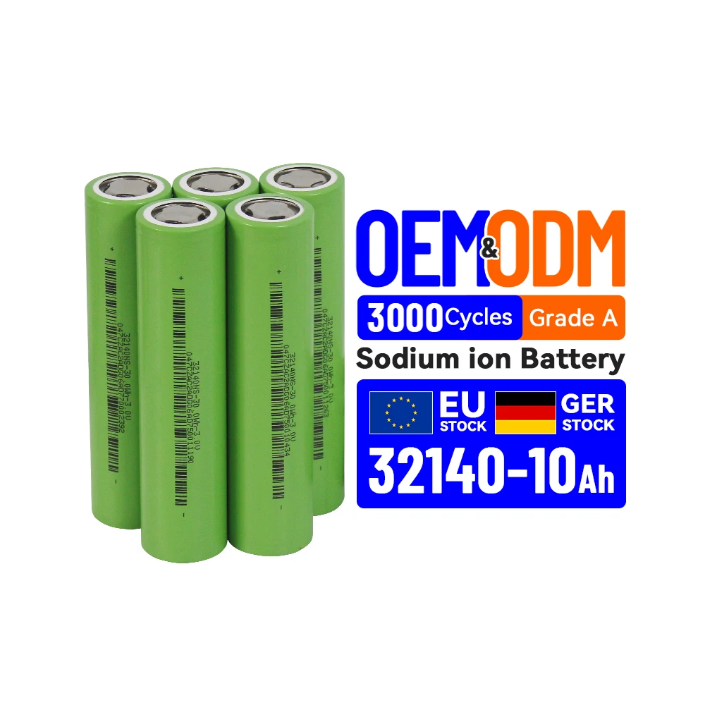 Hot sale high quality updated Na ion battery 3.1V 32140 10Ah sodium ion Na battery cell grade A sodium-ion batteries