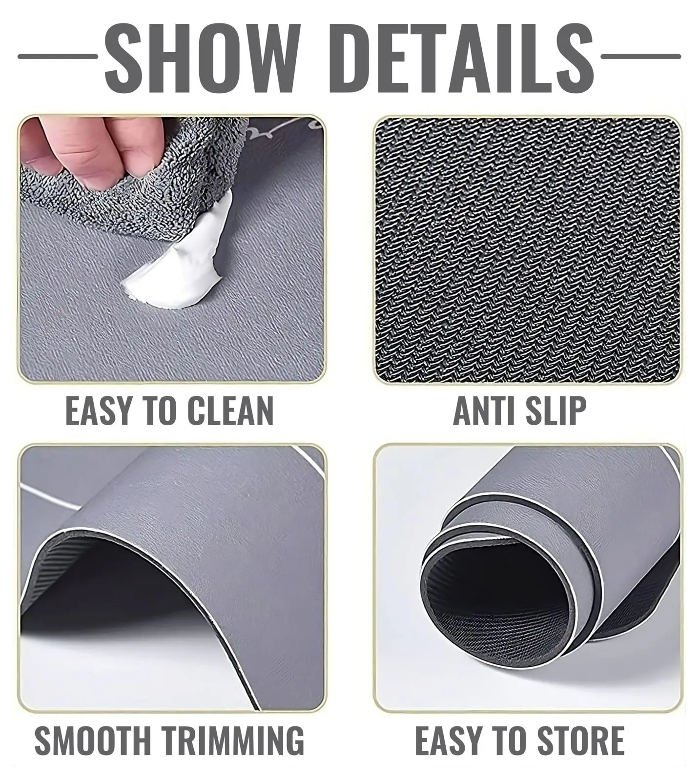 Diatom Mud Bath Mat Pattern Super Absorbent Non slip  Easy to clean Simple kitchen door mat oval Diatom Mud Floor Mat