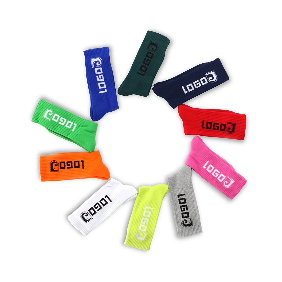 socks with your logo custom colorful socks unisex sports socks custom logo