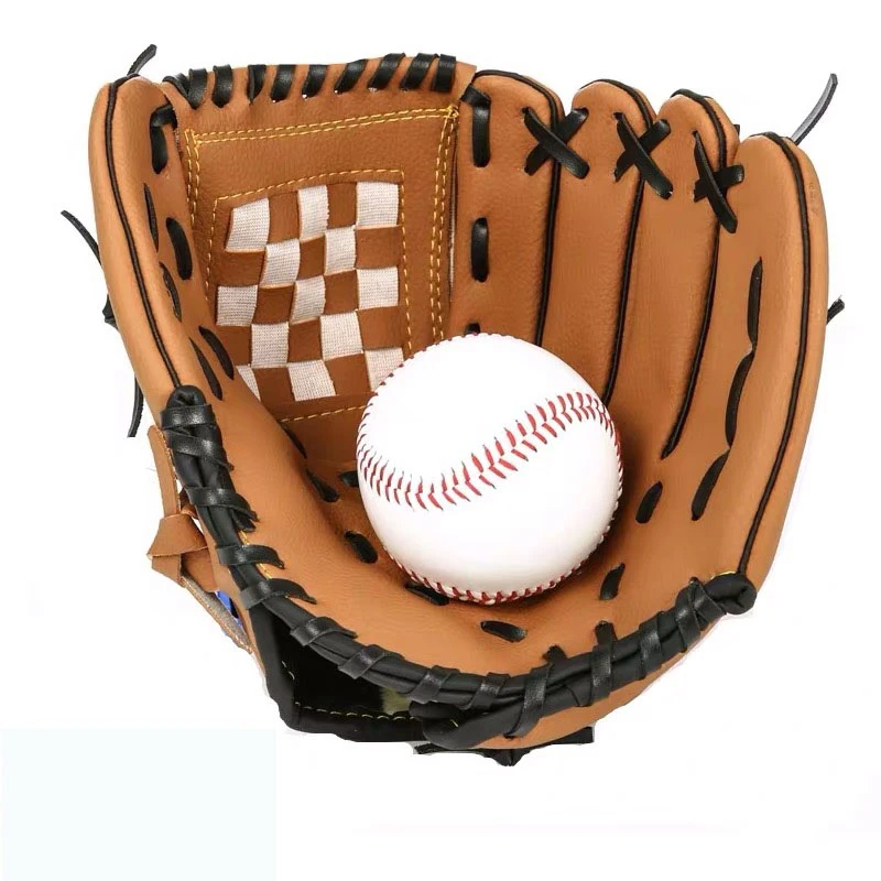  DL Custom Baseball Gloves PVC Leather Match Batting Catching