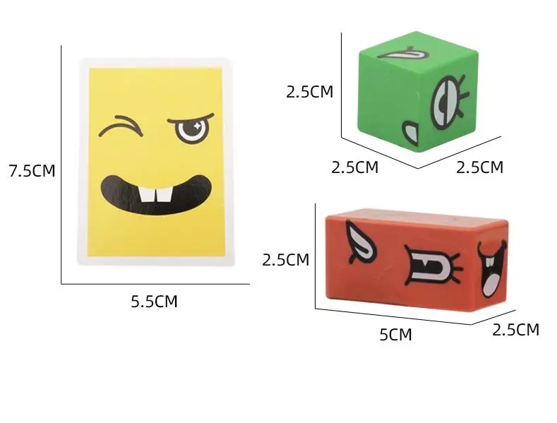 Moji Face Change Pazzle Factory Direct New Gift Idea Kids and Adult Family