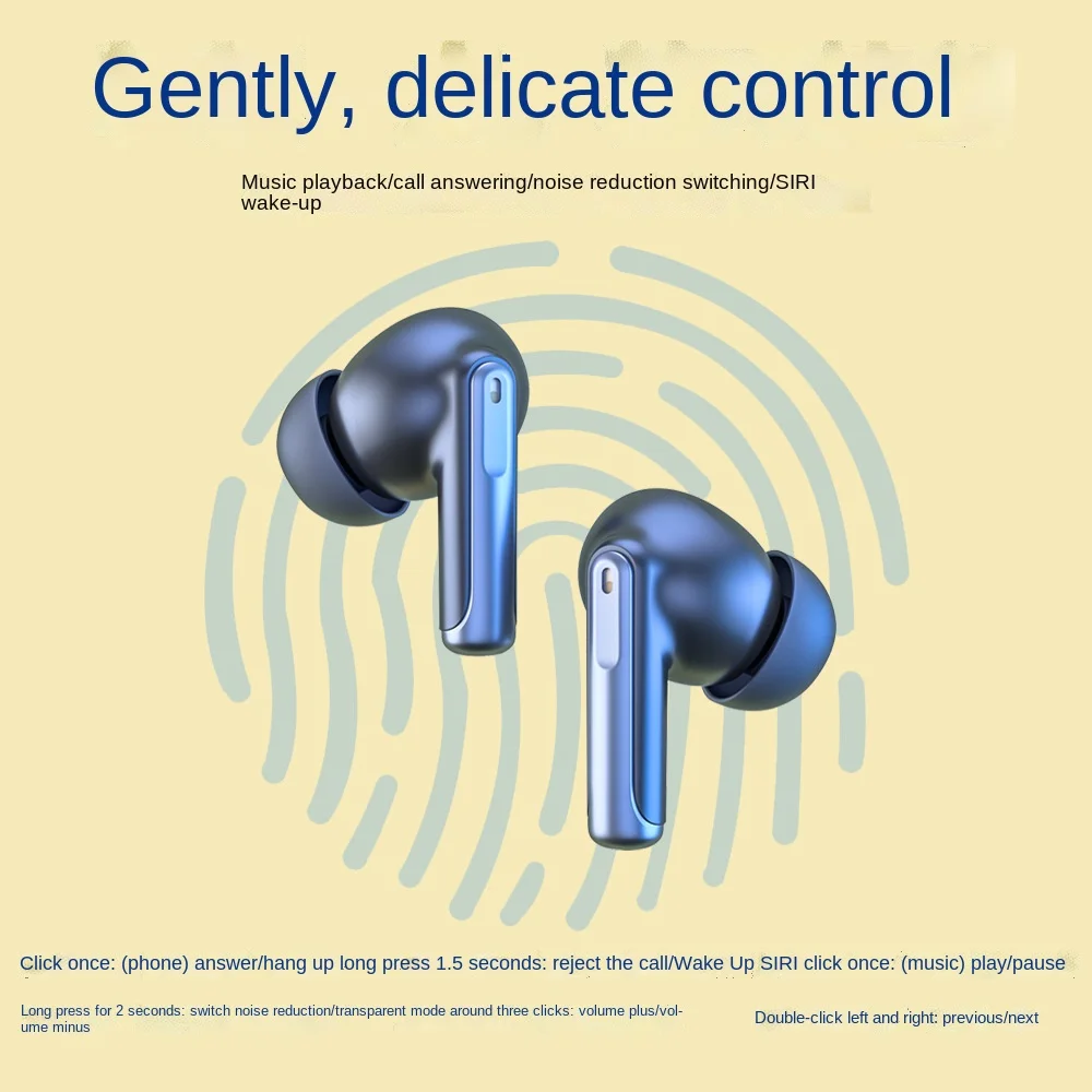 New smart tech xy70 ENC ANC Wireless charger Touch Sport Headphones bluetooth5.1 audifonos tws wireless earbuds gaming headset