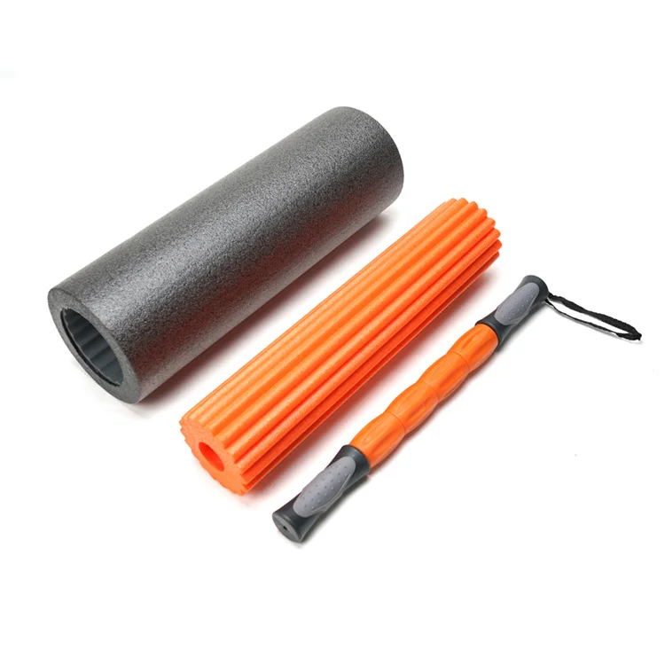 HALA-MST-005 Sports Yoga Exercise Massage stick 3 in 1 EPE Foam Roller Set for yoga training