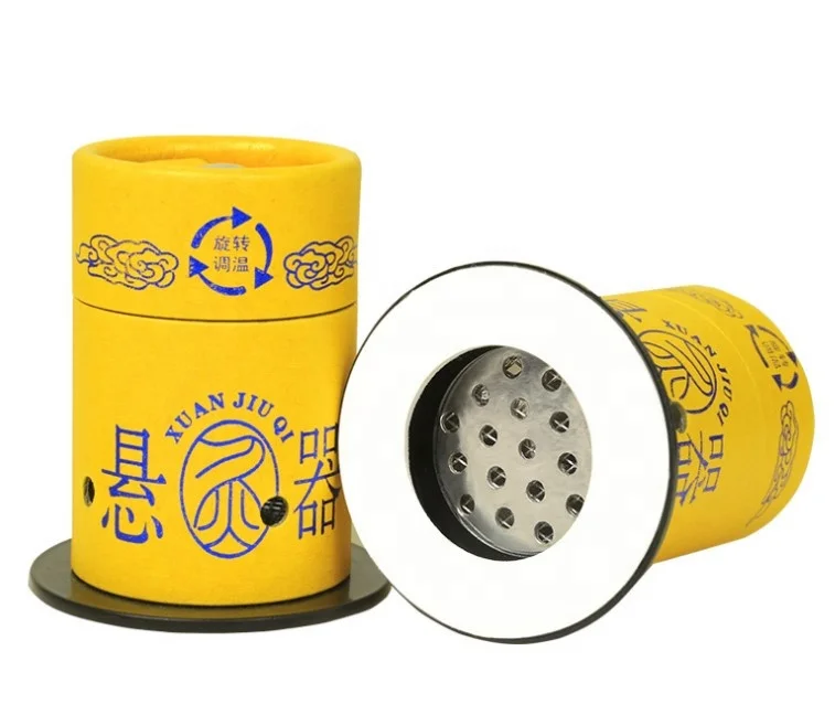 Household Warm Moxibustion Apparatus Moxibustion Box Temperature Control Suspension Moxa Roll Tools