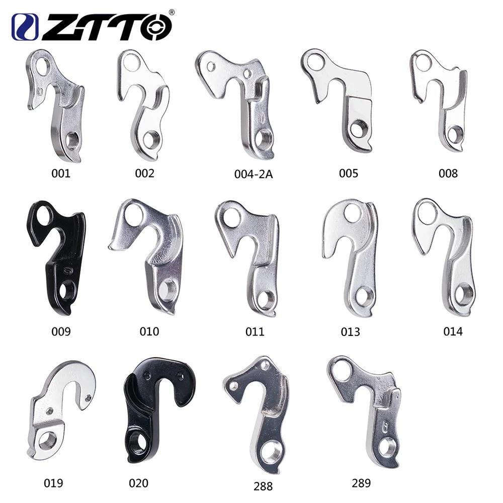 Mountain Bike Alloy Rear Derailleur Hanger Tail Hook Road Bicycle Rear Dial Frame Gear Tail Hook Parts