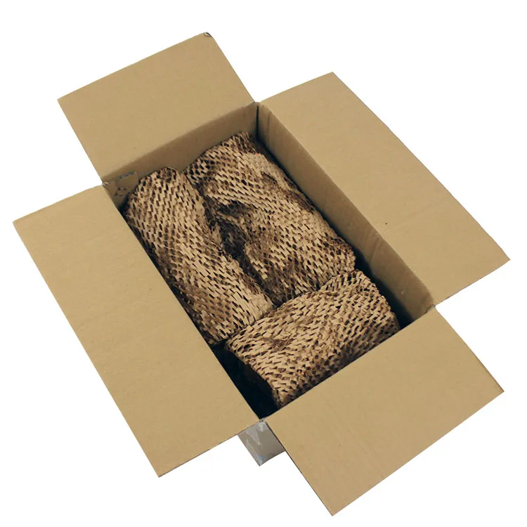 
Перерабатываемый бумажный сотовый упаковочный рулон на заказ 