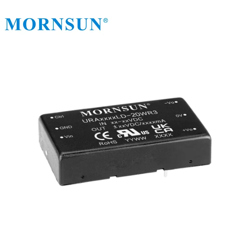 Mornsun URB4809LD-20WR3 Isolated 18-75V Input Single Output 9V 20W DC DC Converter Power Converters Modules For PCB
