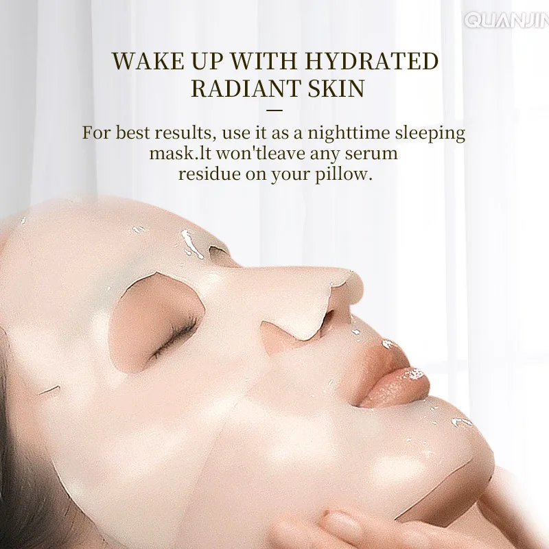 OEM customized 4pcs per box deep Hydrating Pore Minimizing Firming Bio-collagen facial mask for face care