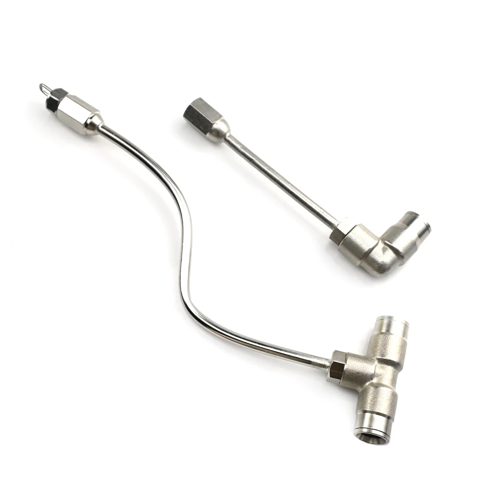 10/15/20cm Brass Extension Rod Fitting For Fog Spray System Misting Nozzle 1/8  Inch Nebulizer Head Extended Connector