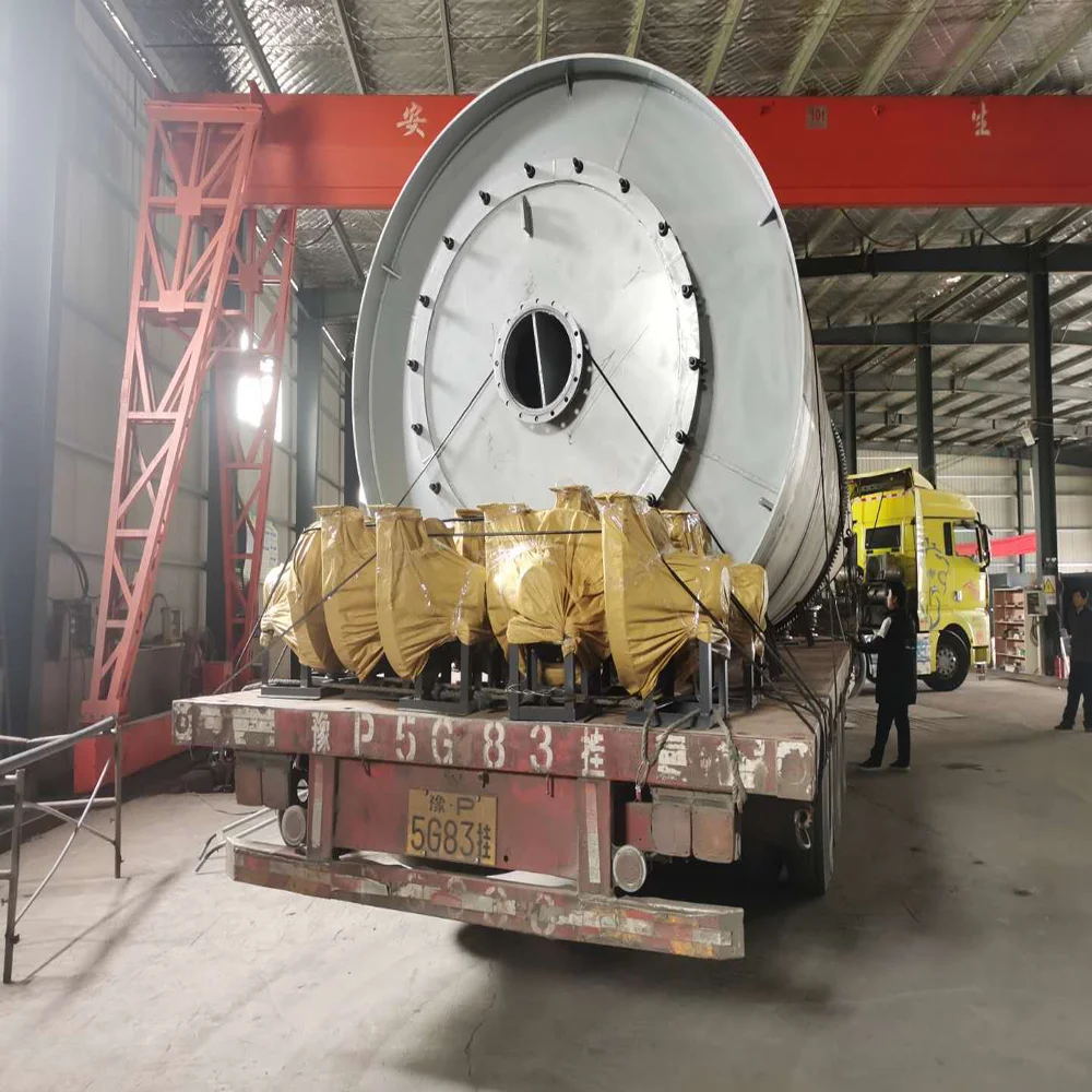 Hot sale waste tyre pyrolysis plant condenser renewable energy equipment