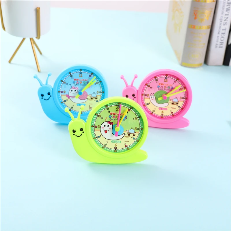 
Modeling a snail clock demonstrates learning time to teach supplies 