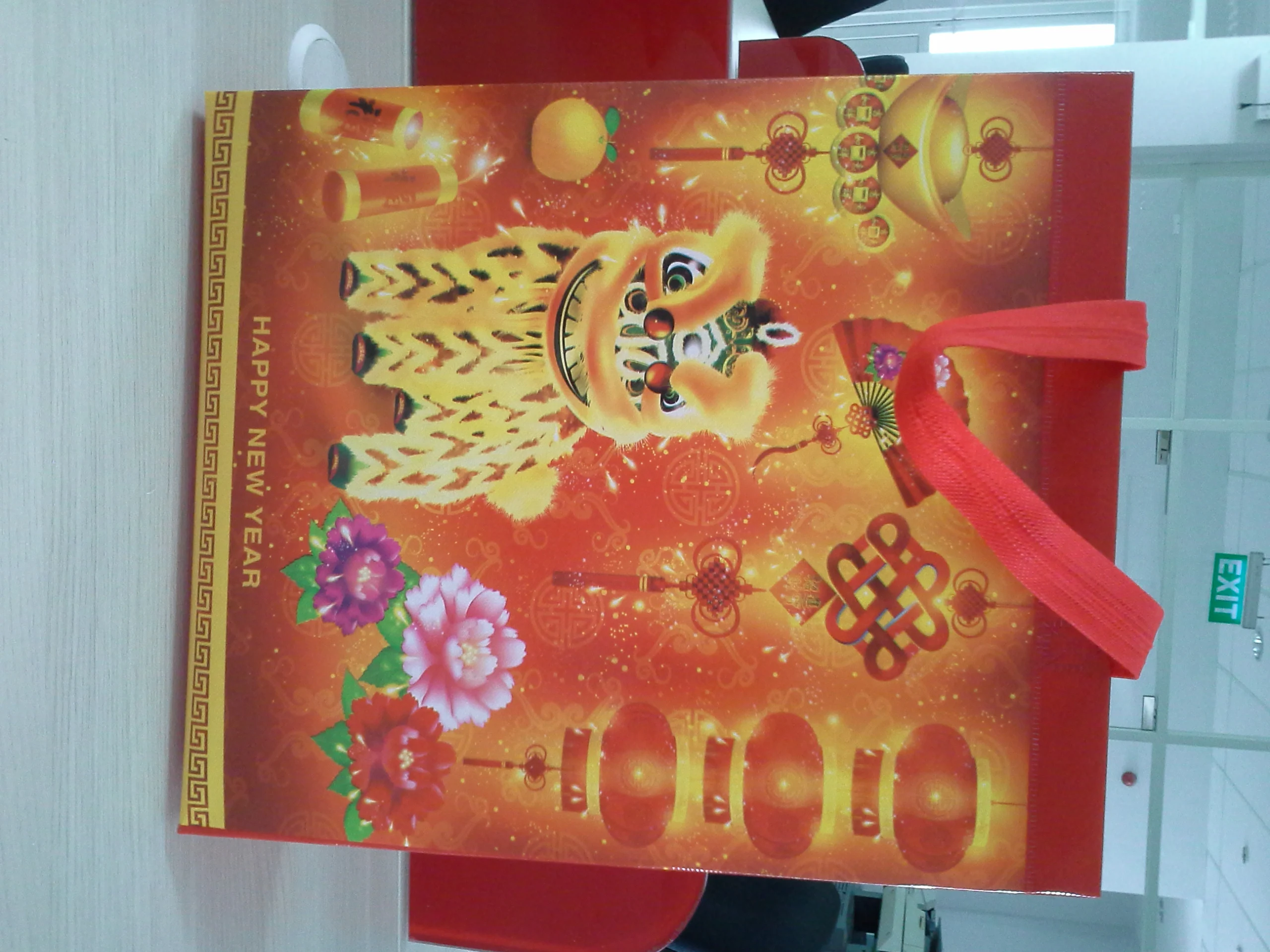 Non woven PP shopping Bag laminated BOPP film reusable eco friendly bags for promotional, advertising,etc