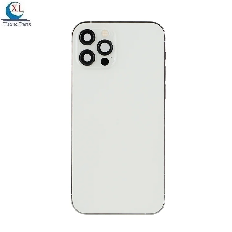 Полный Корпус в сборе с гибким шлейфом для iPhone 13 12 11 Pro Mini Xs Max Xr задняя крышка