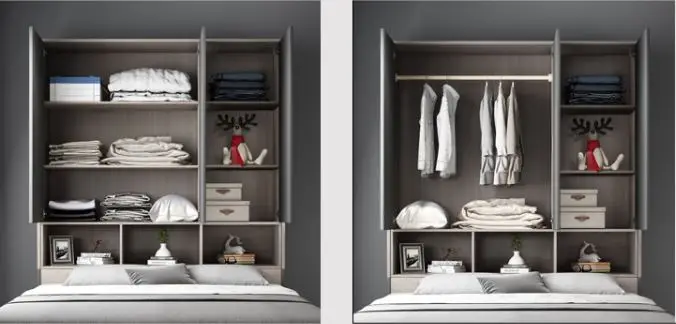 Luxury Custom Modern Furniture Set Frame Design 1.8 M Drawers Solid Wooden Beds Double Wood Bed With Storage