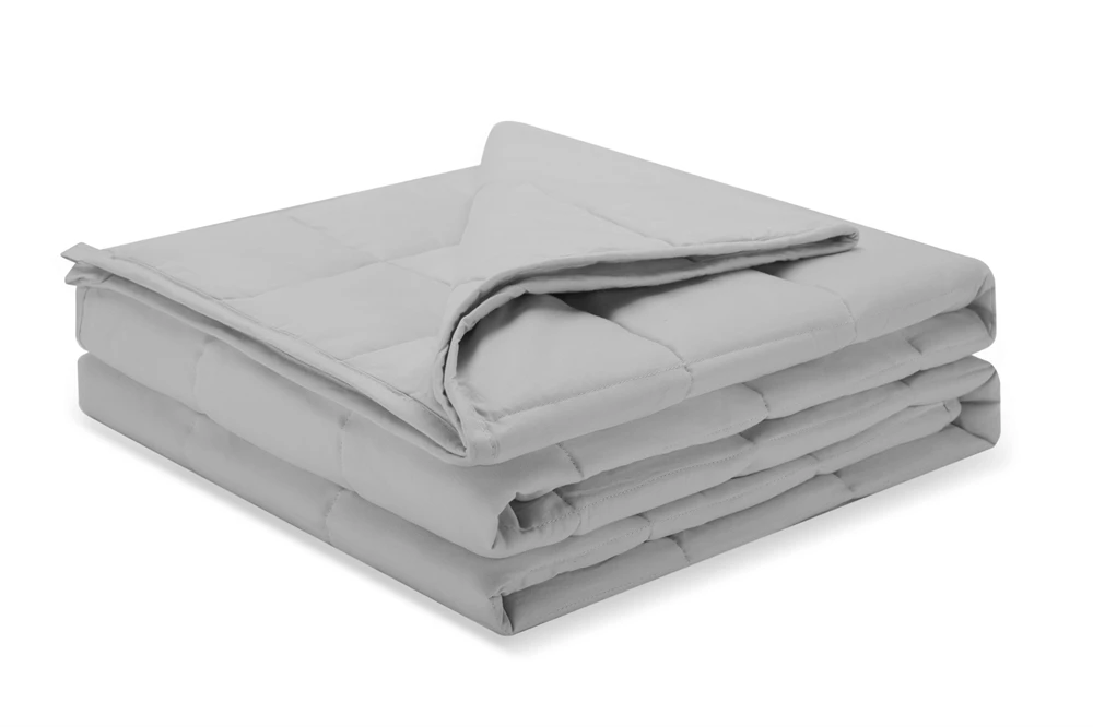 OEKO Certificated 25lbs Therapy Bamboo Cooling Weighted Blanket For All Season