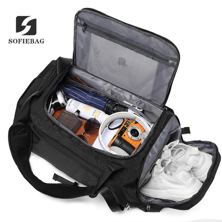 Waterproof Sport Gym Travel Bag Hand Carry Travel Duffle Bag