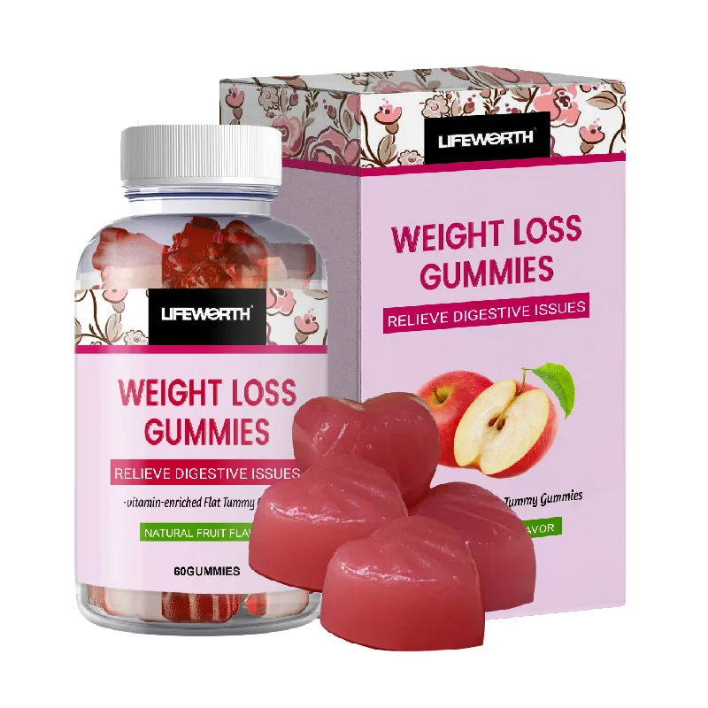 LIFEWORTH White Label Organic Food Supplements Keto ACV Gummies Advanced Weight Management