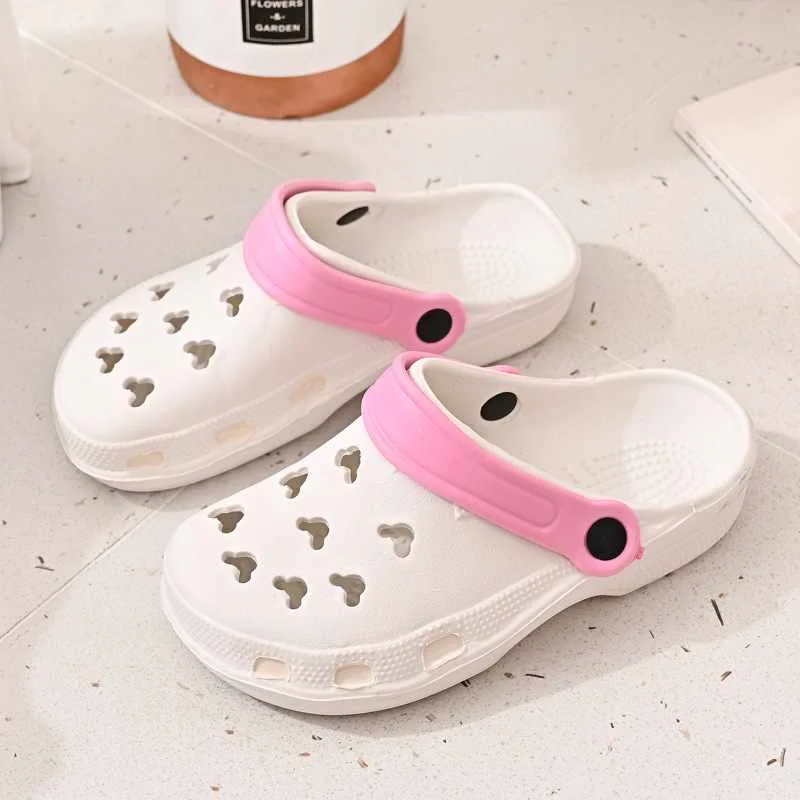 Hentol/оптовая продажа; Les Chaussures Sabot Eva; Красные кухонные женские садовые сандалии; Прозрачные сабо для женщин; Сабо