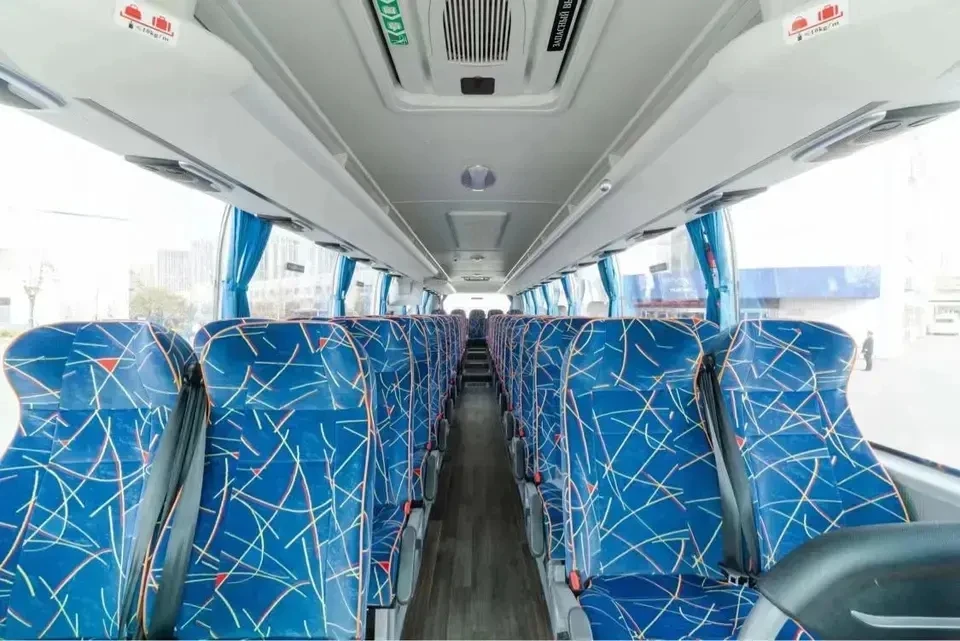 China Supplier Yutong Left Hand ZK6127HQ Diesel Power Autobus Long Transport 55 Seaters City Passenger Bus