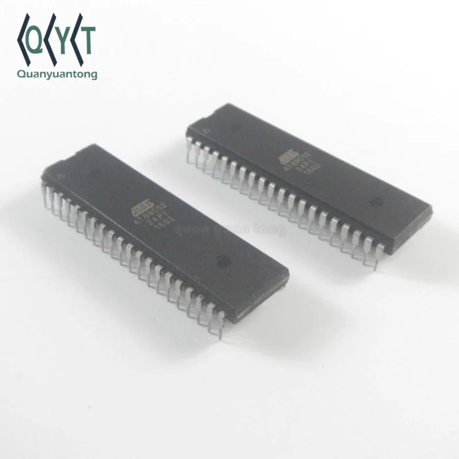 AT89C52-24PI New 8-bit Microcontroller DIP40 IC Chips AT89C52 89C52