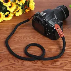 Chinber 100cm Cotton Shoulder Belt Vintage Green Rope Camera Strap