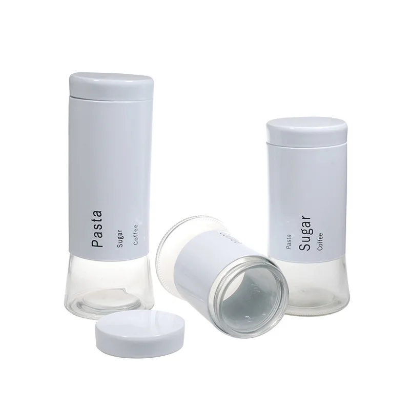 Wholesale Home Storage Jar With Lid Stainless Steel Kitchen Seal Jar Baby Snacks Large Seal Bottle Food Container