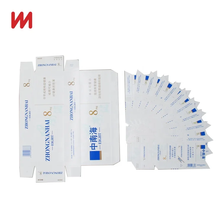  Manufacture wholesale made in China empty cigarette packs private