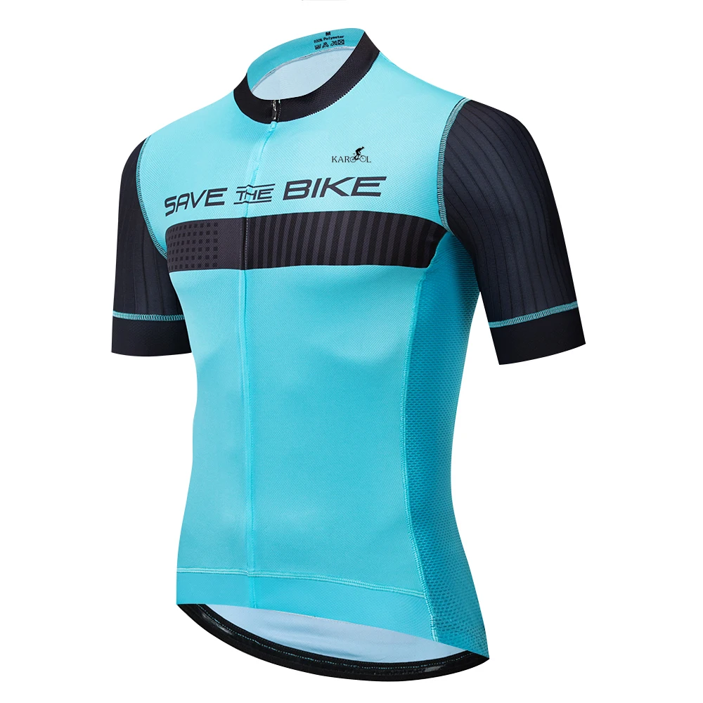 
Karool China Custom Wholesale Women Pro Team Jersey Italian Power Band New Design Breathable Smooth Cycling Wear 