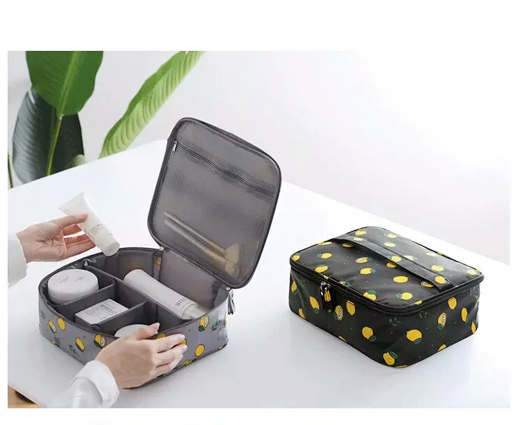 
Multifunction Man Women Makeup bag nylon Cosmetic bag beauty Case Make Up Organizer Toiletry Bag Kits 
