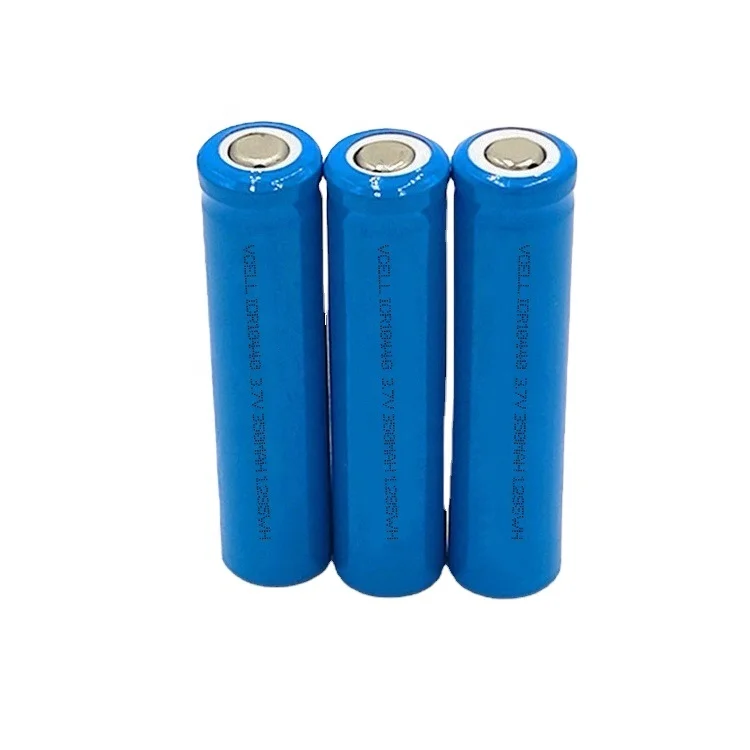 10440 3.7V 350Mah Rechargeable Li Ion Battery Cell