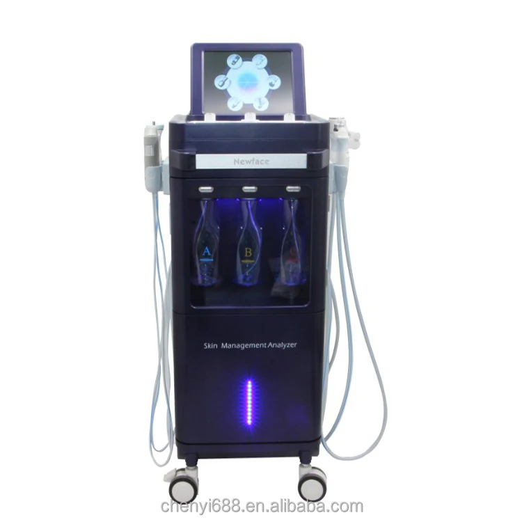 ChenYi 6 In 1 Skin Peel Facial Machines Professional RF Oxigen Hydra Dermabrasion Beauty Equipment