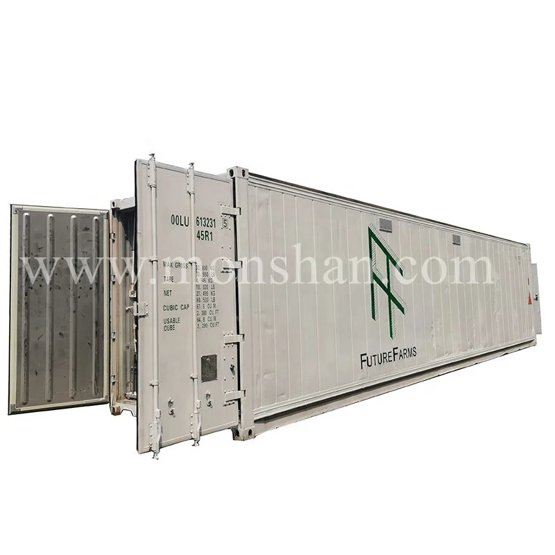Shipping Container Plant Factory For Hydroponic Microgreen Farm