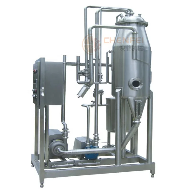 Milk beverage vacuum degassing tank Food grade vacuum degassing machine to reduce oxidation