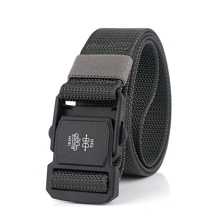 Nylon Combat Belt, Tactical Hiking Hunting  Belt Men