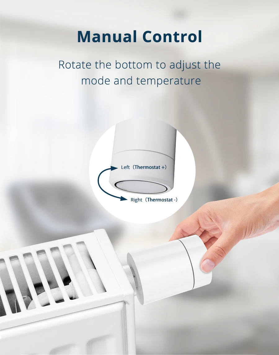 Tuya Smart Life ZigBee Alexa Google home radiator valve smart radiator thermostat