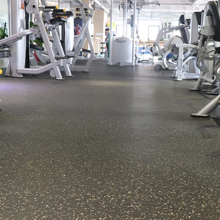 High quality eco-friendly anti-slip fire prevention gym flooring rubber mat roll