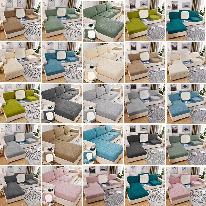 Elastic Easy Fitted Custom Sofa Cover