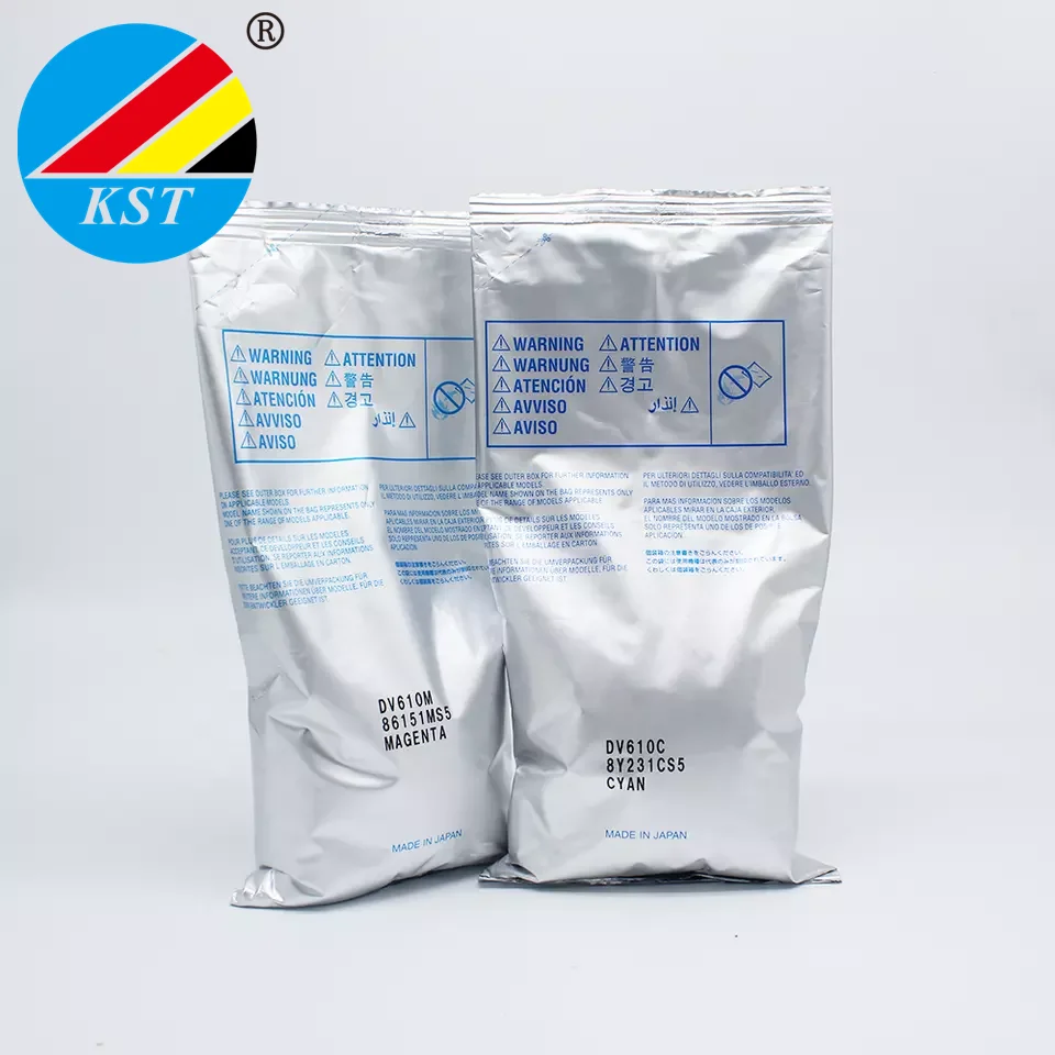 Developer DV610 For Konica Minolta Bizhub Pro C5500 C5501 C6500 C6500P C6501 C6501P C65HC Carrier Spare Part Original Powder