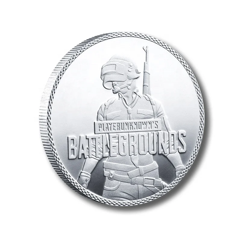 Fan Shu Factory Made Wholesale Gold Silver Plating Battleground Souvenir Metal Coin